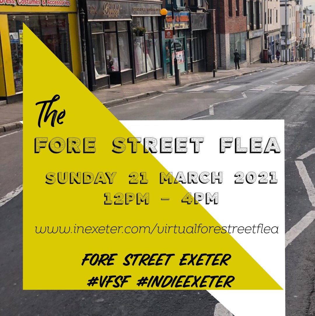 Virtual Fore Street Flea poster